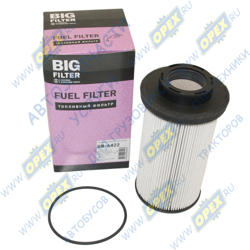 GB-6422 Фильтр топливный (элемент картридж) A=95 B=14 C=46 H=204 MB ACTROS,MB ACTROS MP2 / MP3,MB AXOR,MB CITARO (O 530),MB CONECTO (O 345),MER BIG Filter